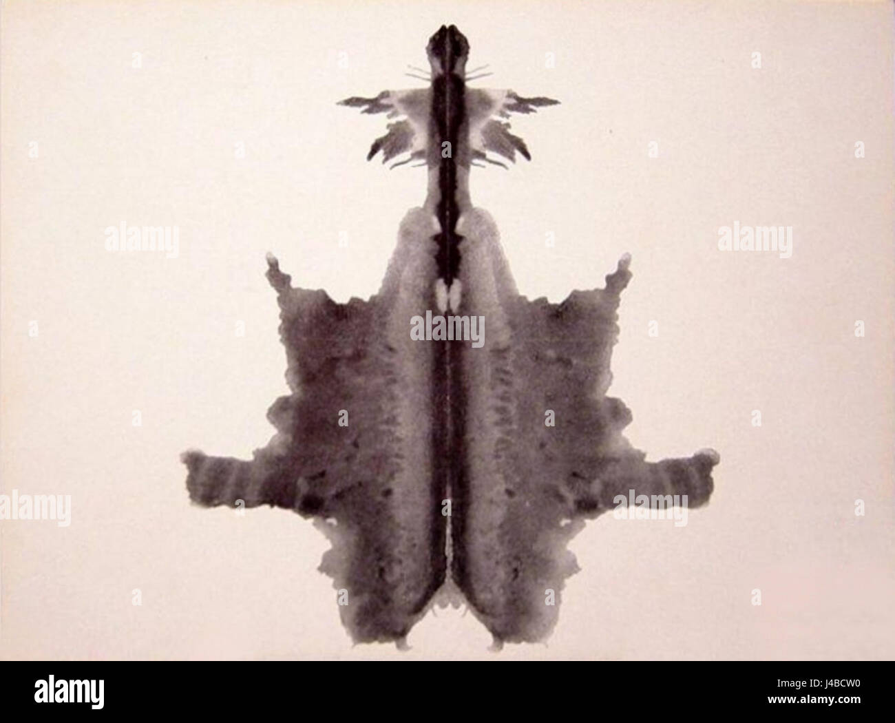 Rorschach blot 06 Banque D'Images