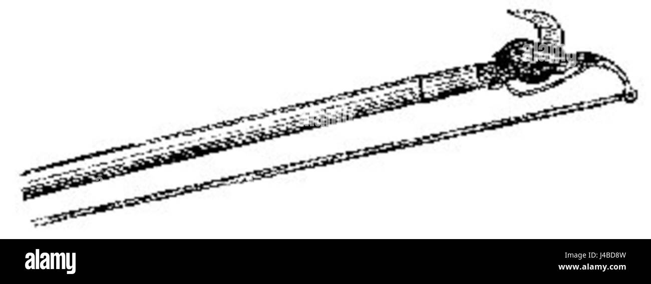 Pommon zweigschere, faisant probablement référence à un type d'outil d'élagage ou de ciseaux utilisés pour couper ou façonner les branches dans le jardinage, la foresterie ou l'agriculture, conçu pour l'entretien et la taille efficaces des plantes. Banque D'Images