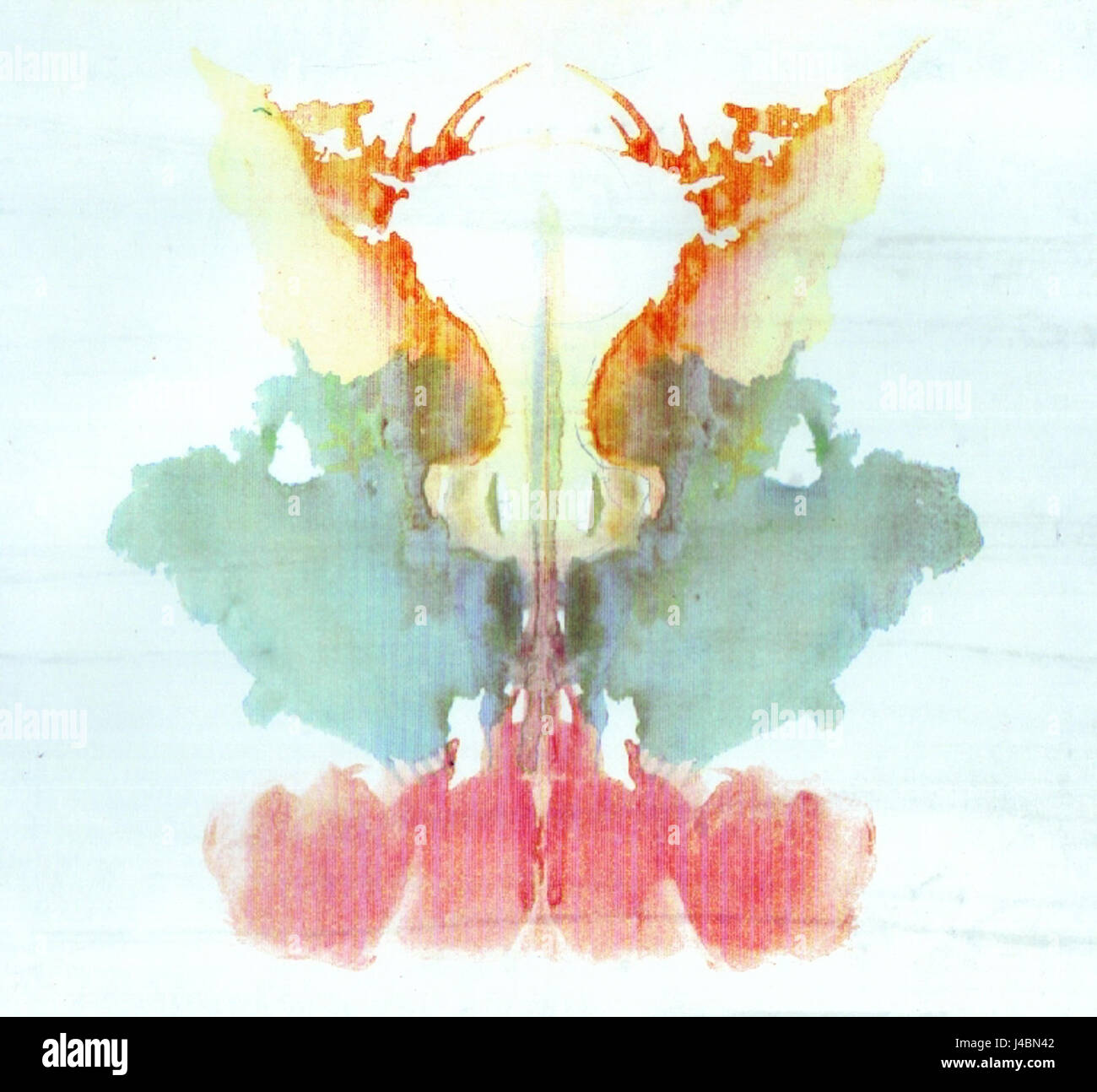 Rorschach blot 09 Banque D'Images