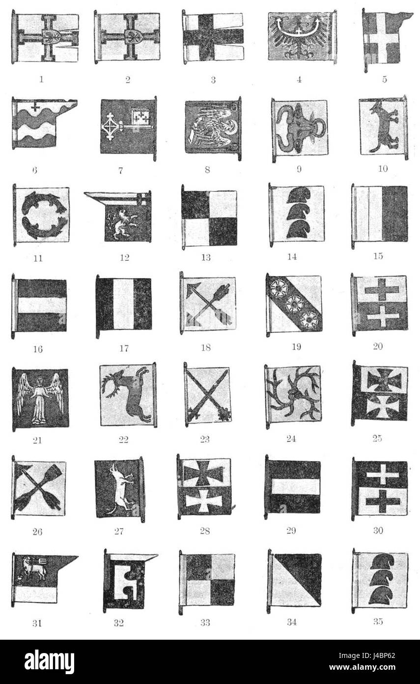 Cette illustration du premier volume de Encyklopedja staropolska ilustrowana de PL Gloger représente des aspects de l'histoire, de la culture et du patrimoine polonais, offrant une représentation visuelle d'événements et de personnages importants du passé polonais. Banque D'Images