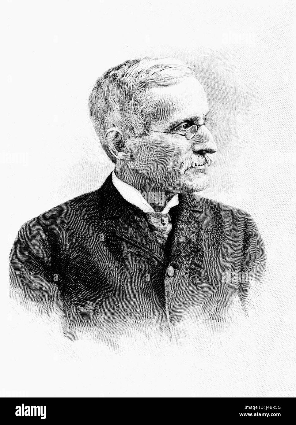 Cette référence est à Samuel William Johnson, figure reconnue dans les milieux scientifiques et universitaires. Son travail est présenté dans *PSM V43 D010*, probablement une publication scientifique, contribuant à la compréhension de son domaine à travers ses recherches et ses écrits. Banque D'Images