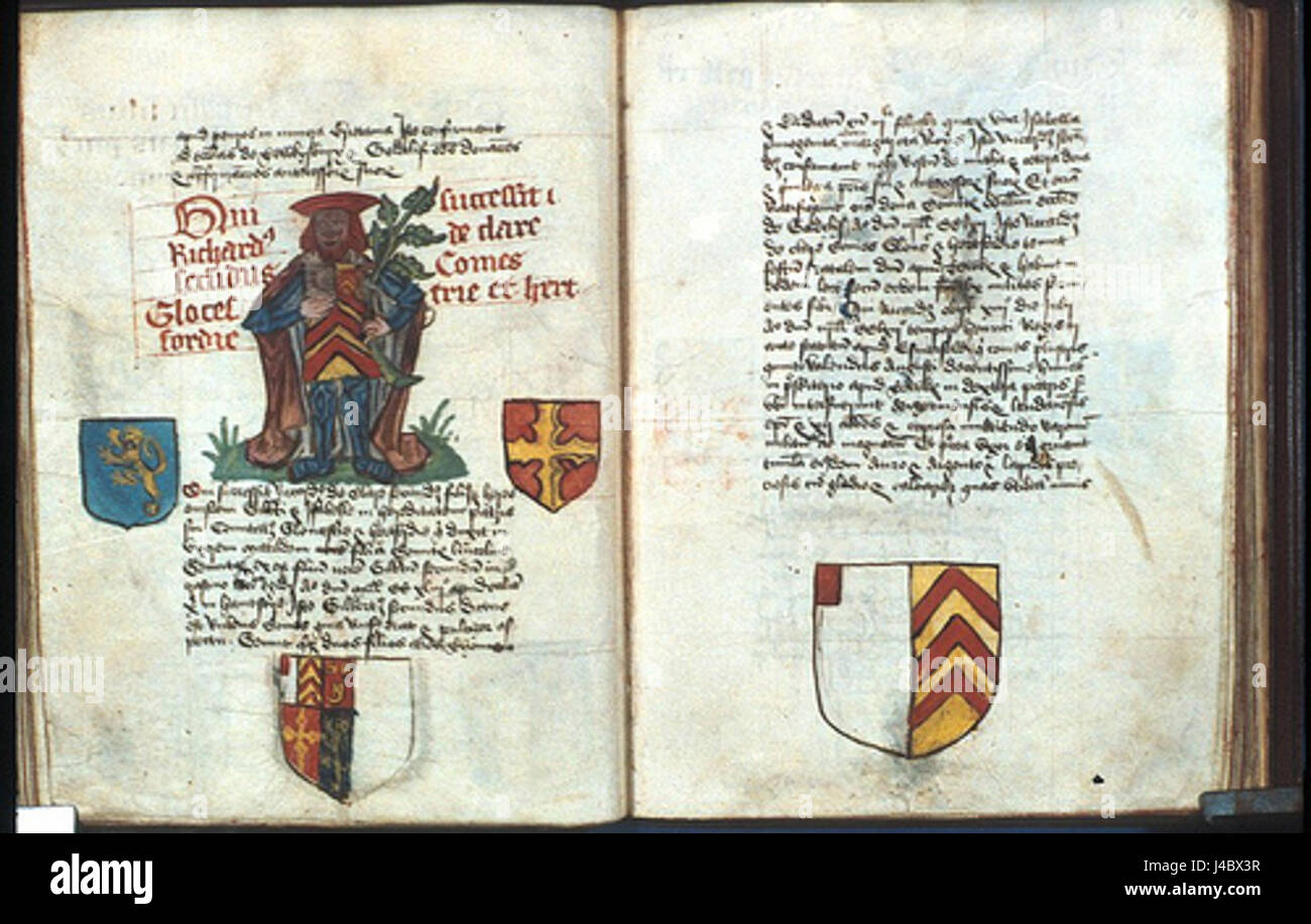 Richard de Clare Coat of Arms Banque D'Images