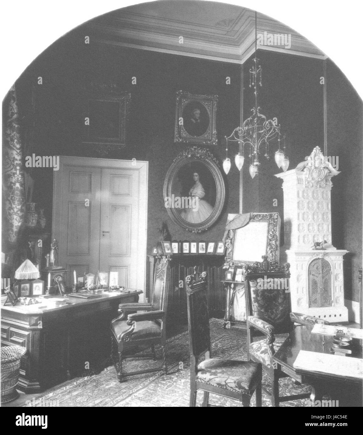 Le titre fait référence au Prinzenbau, un bâtiment historique, peut-être situé en Allemagne, avec une importance dans l'architecture ou le patrimoine culturel, identifié par le numéro 35. Banque D'Images