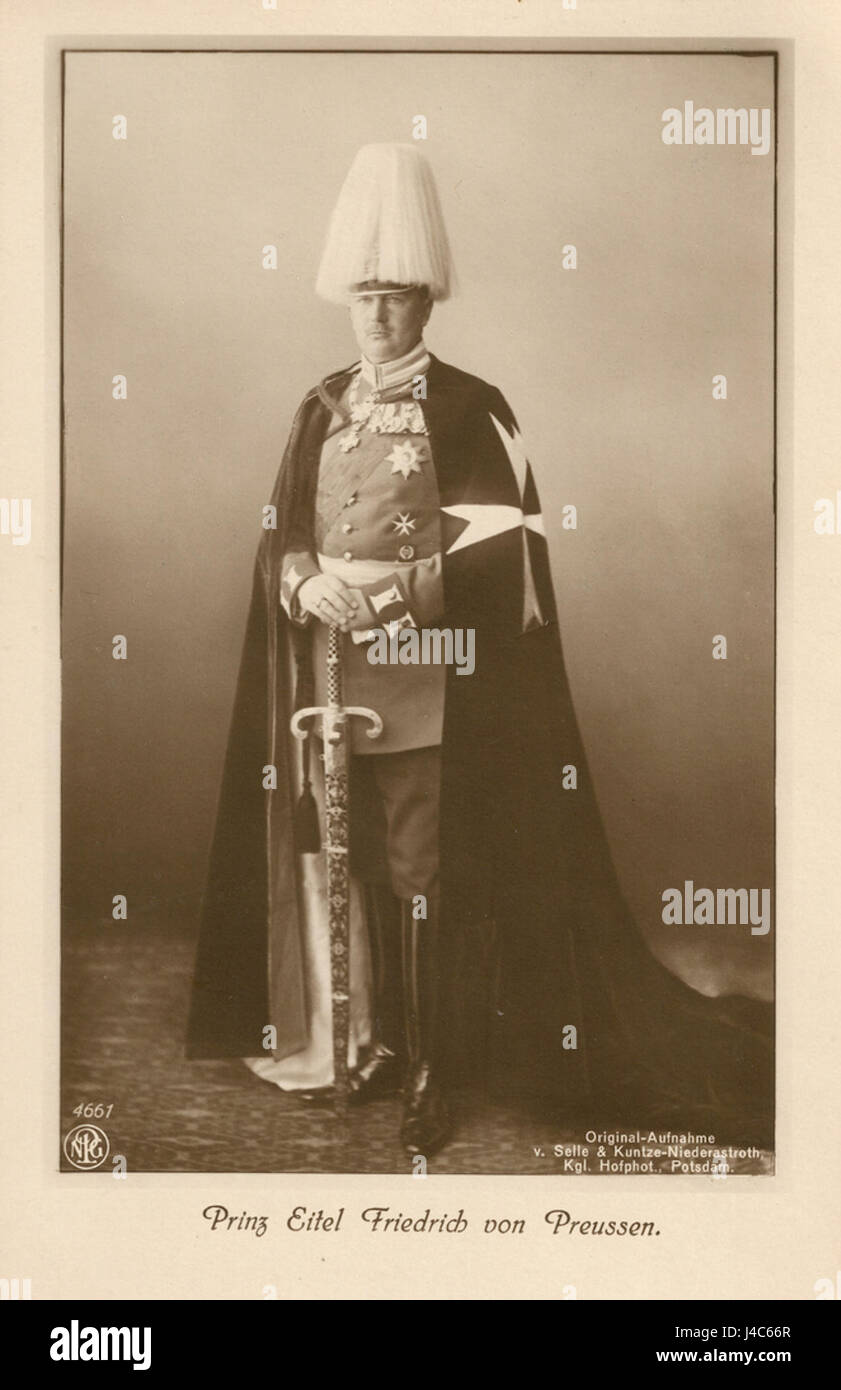 Prinz Eitel Banque D'Images