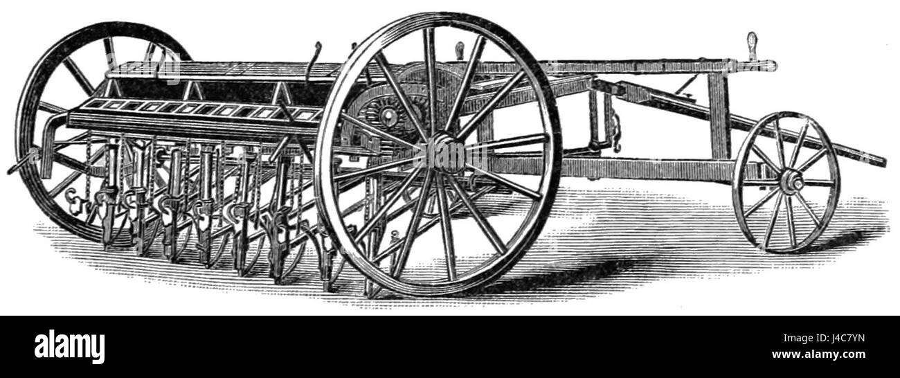 Machine agricole du 19ème siècle Banque de photographies et d’images à ...