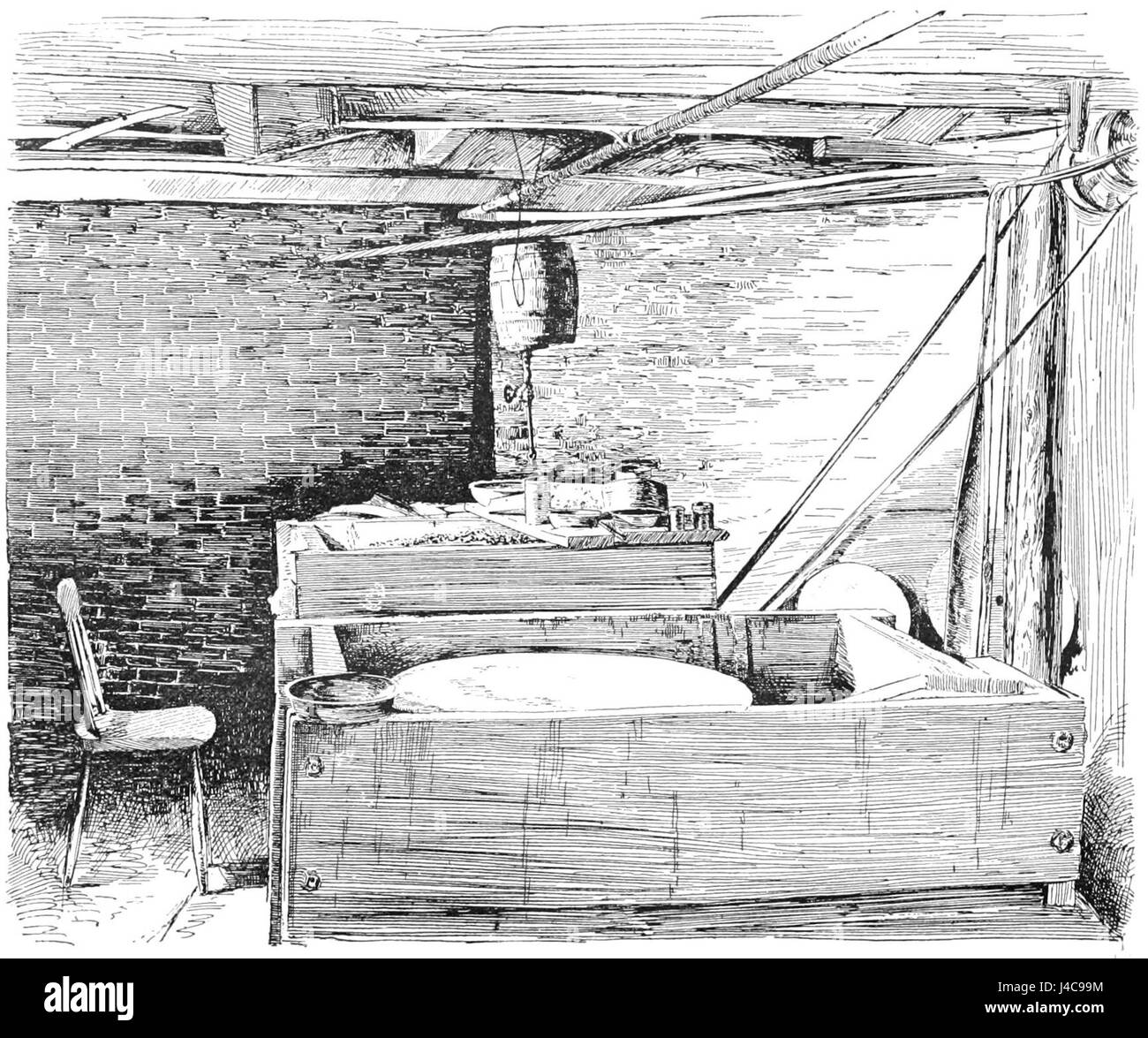 PSM V39 D638 lentilles de télescope de meulage Banque D'Images