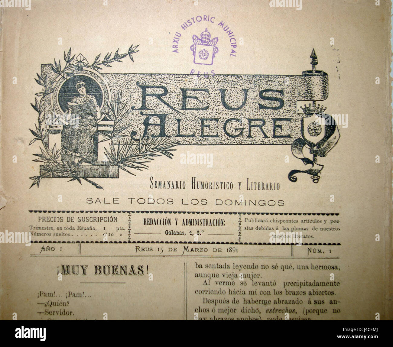 Reus Alegre, un nom qui se traduit par « rois joyeux » en catalan, est associé à un personnage historique connu pour ses contributions à la politique et à la culture régionales. Son héritage comprend d'importants projets de développement urbain et le mécénat des arts, laissant un impact durable sur le paysage architectural et culturel de la communauté. Banque D'Images