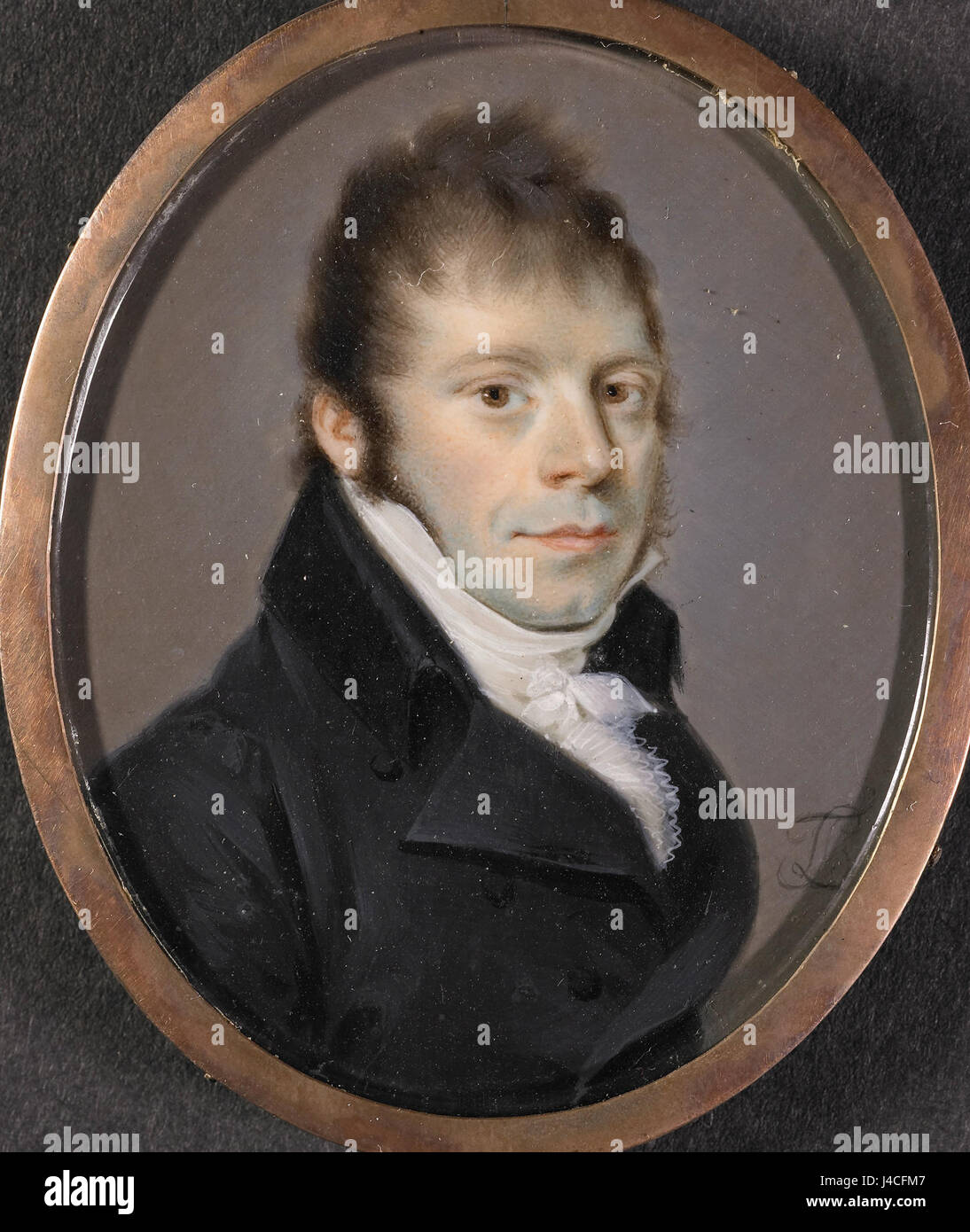 Ce titre fait référence à un portrait d'un homme logé dans le Rijksmuseum, catalogué sous le nom SK A 4808. Le portrait est probablement une œuvre d'art historique de la collection du musée. Banque D'Images