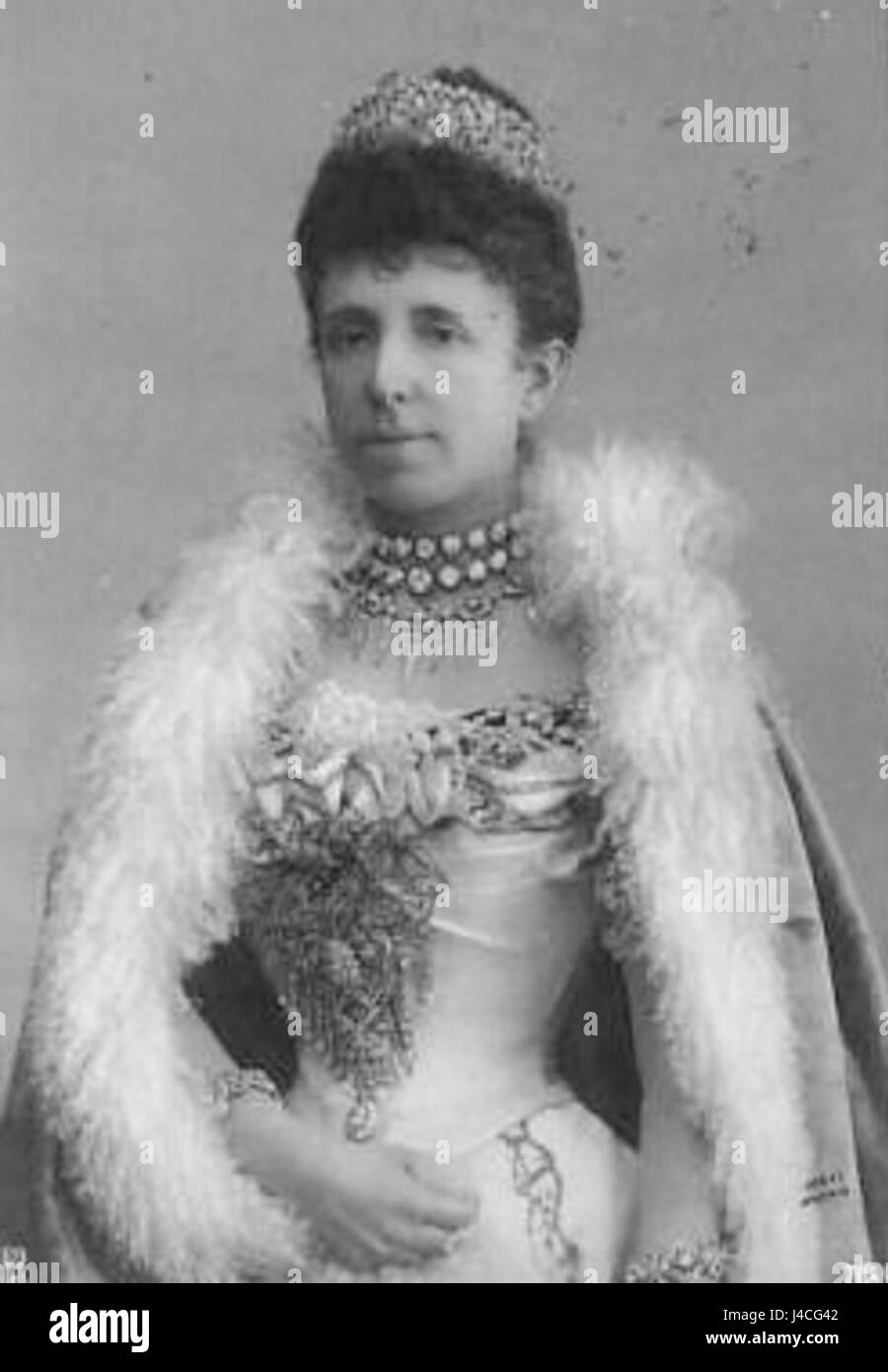Maria Cristina d'Espagne était une reine consort et régente espagnole au XIXe siècle. Elle a joué un rôle central dans l'histoire espagnole pendant le règne de son mari, le roi Ferdinand VII, et après sa mort, elle a servi comme régente pour leur fille, Isabelle Ier Banque D'Images Maria Cristina d'Espagne était une reine consort et régente espagnole au XIXe siècle. Elle a joué un rôle central dans l'histoire espagnole pendant le règne de son mari, le roi Ferdinand VII, et après sa mort, elle a servi comme régente pour leur fille, Isabelle Ier Banque D'Images
