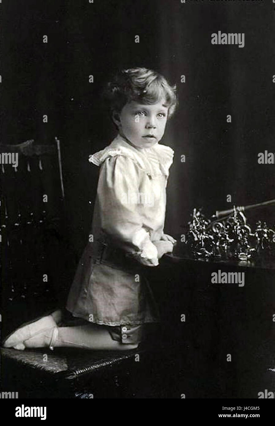 Prins Gustaf Adolf 1909 Banque D'Images