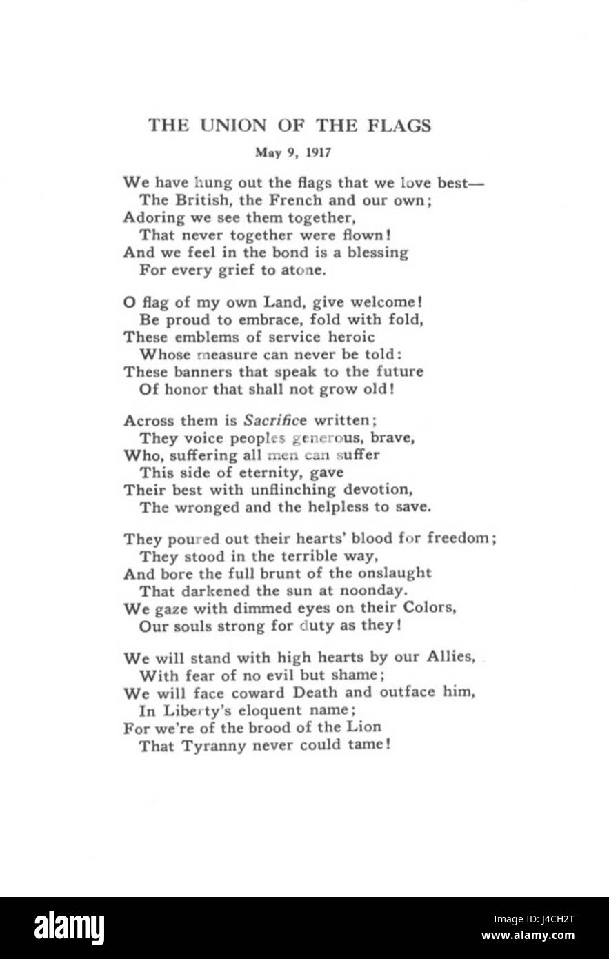 Pro Patria, Coates, 1917 15 Banque D'Images