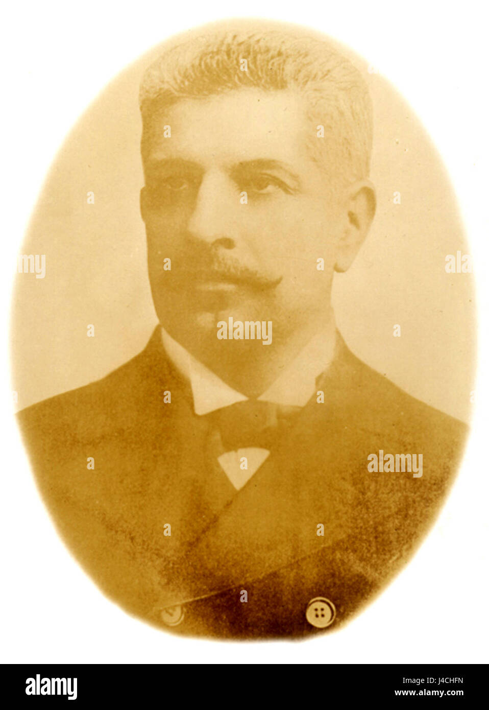 Pedro Montt sépia Banque D'Images