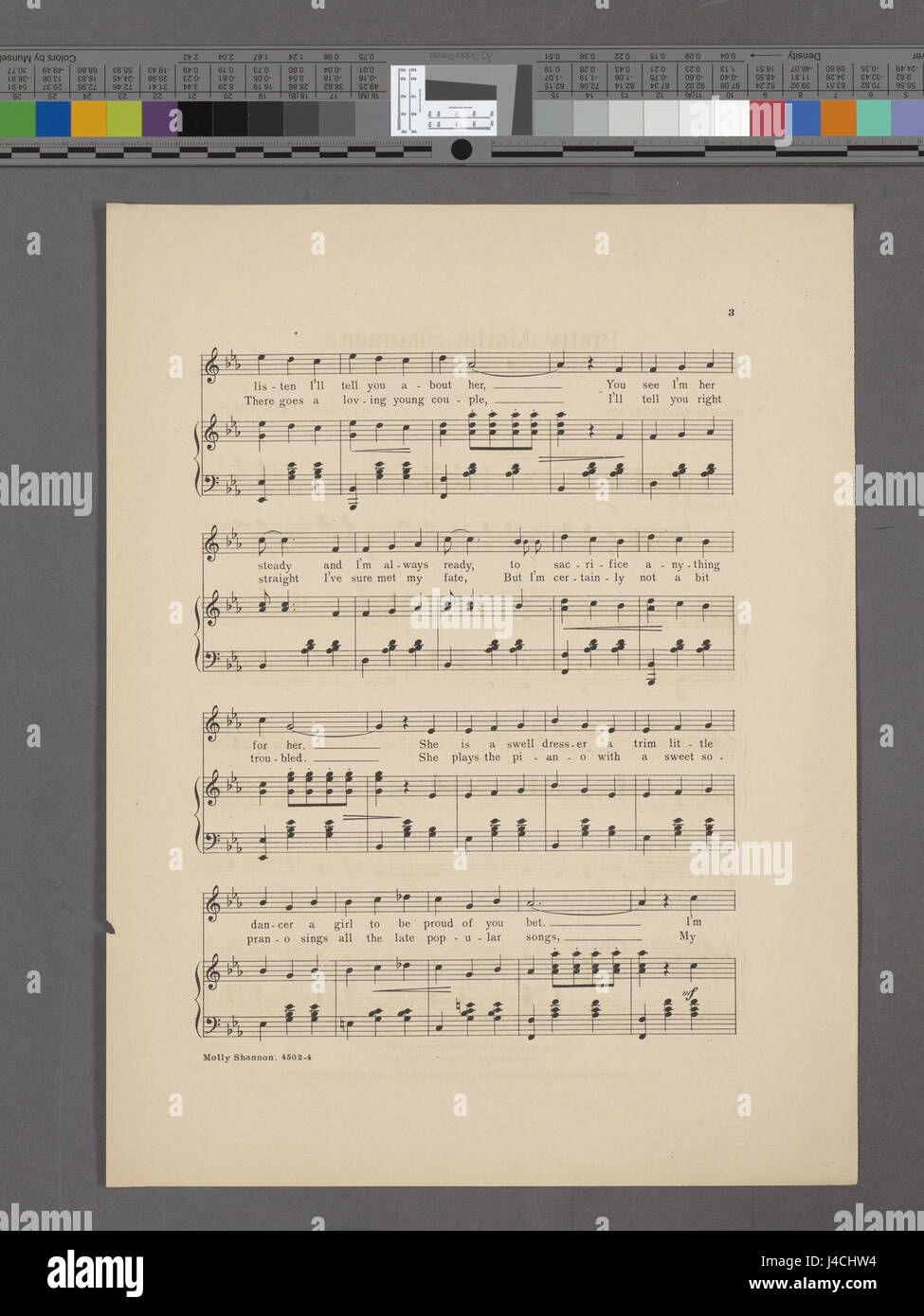 Un portrait de Mollie Shannon, présenté dans la collection NYPL Hades, montrant sa personnalité charismatique et son style unique en tant qu'individu au début du XXe siècle. Banque D'Images