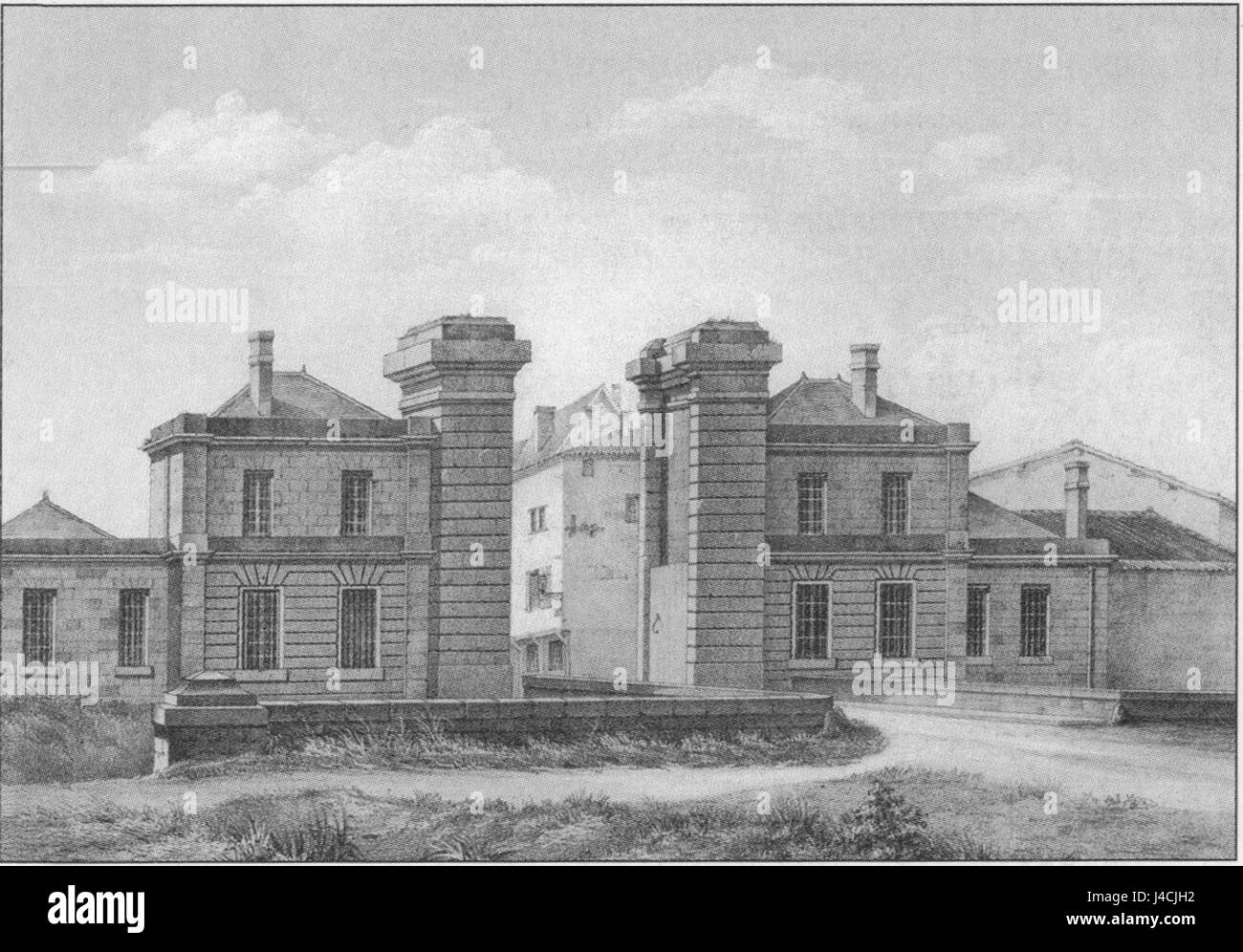 L'image intitulée « porte St Jacques par Barbat fils » fait probablement référence à une illustration historique ou à une œuvre architecturale représentant la porte St Jacques, un monument de Paris. L'œuvre met en valeur l'importance historique de ce site dans l'architecture de la ville. Banque D'Images L'image intitulée « porte St Jacques par Barbat fils » fait probablement référence à une illustration historique ou à une œuvre architecturale représentant la porte St Jacques, un monument de Paris. L'œuvre met en valeur l'importance historique de ce site dans l'architecture de la ville. Banque D'Images