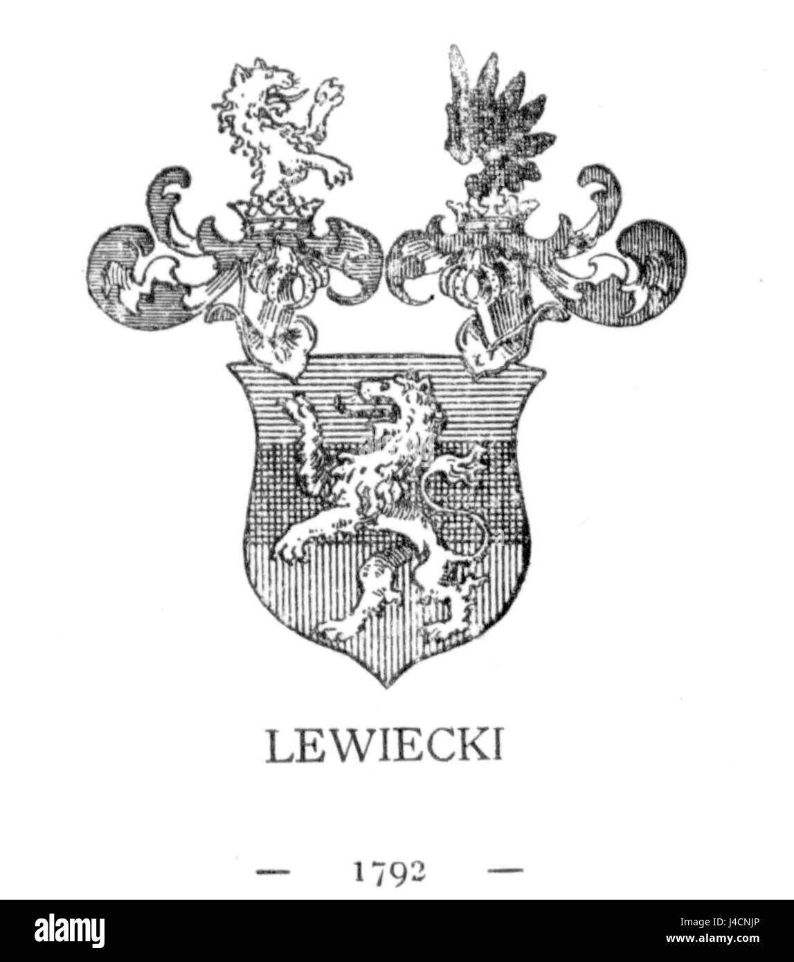 POL COA Lewiecki se réfère probablement à une organisation ou à un individu lié à la communauté ou à la culture polonaise, avec 'Lewiecki' suggérant un nom de famille d'origine polonaise. Le terme peut se rapporter à des liens historiques, sociaux ou familiaux. Banque D'Images