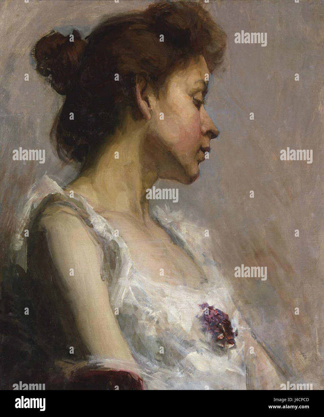 Portrait de la femme de l'artiste 1983.95.211 1a Banque D'Images