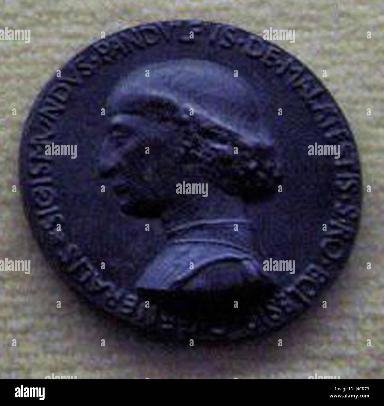 Rimini125 medaglia di Sigismondo Malatesta Banque D'Images