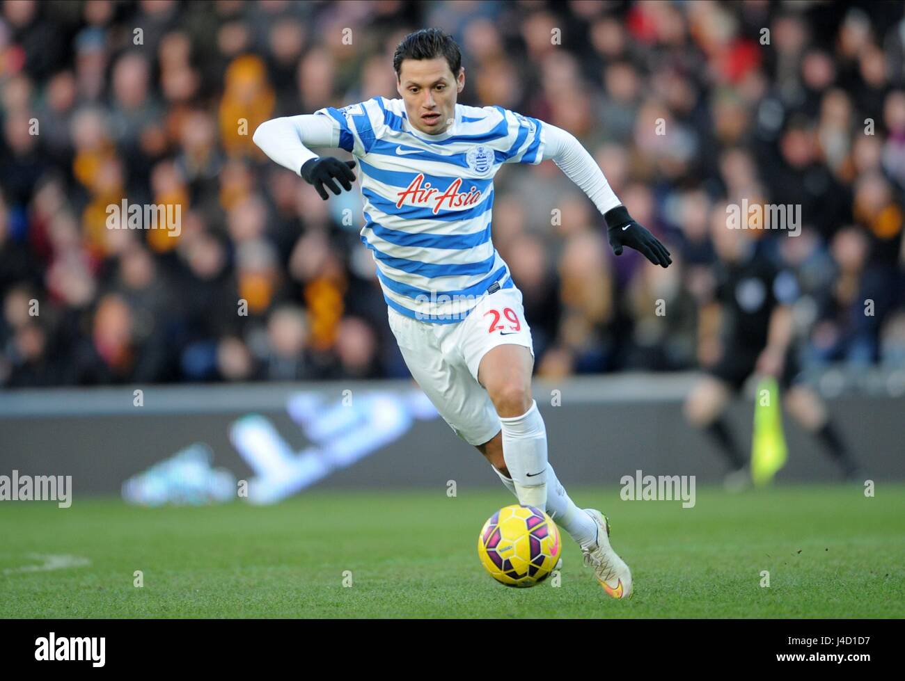 MAURO ZARATE Queens Park Rangers FC Queens Park Rangers FC Stade KC HULL  ANGLETERRE 21 Février 2015 Photo Stock - Alamy