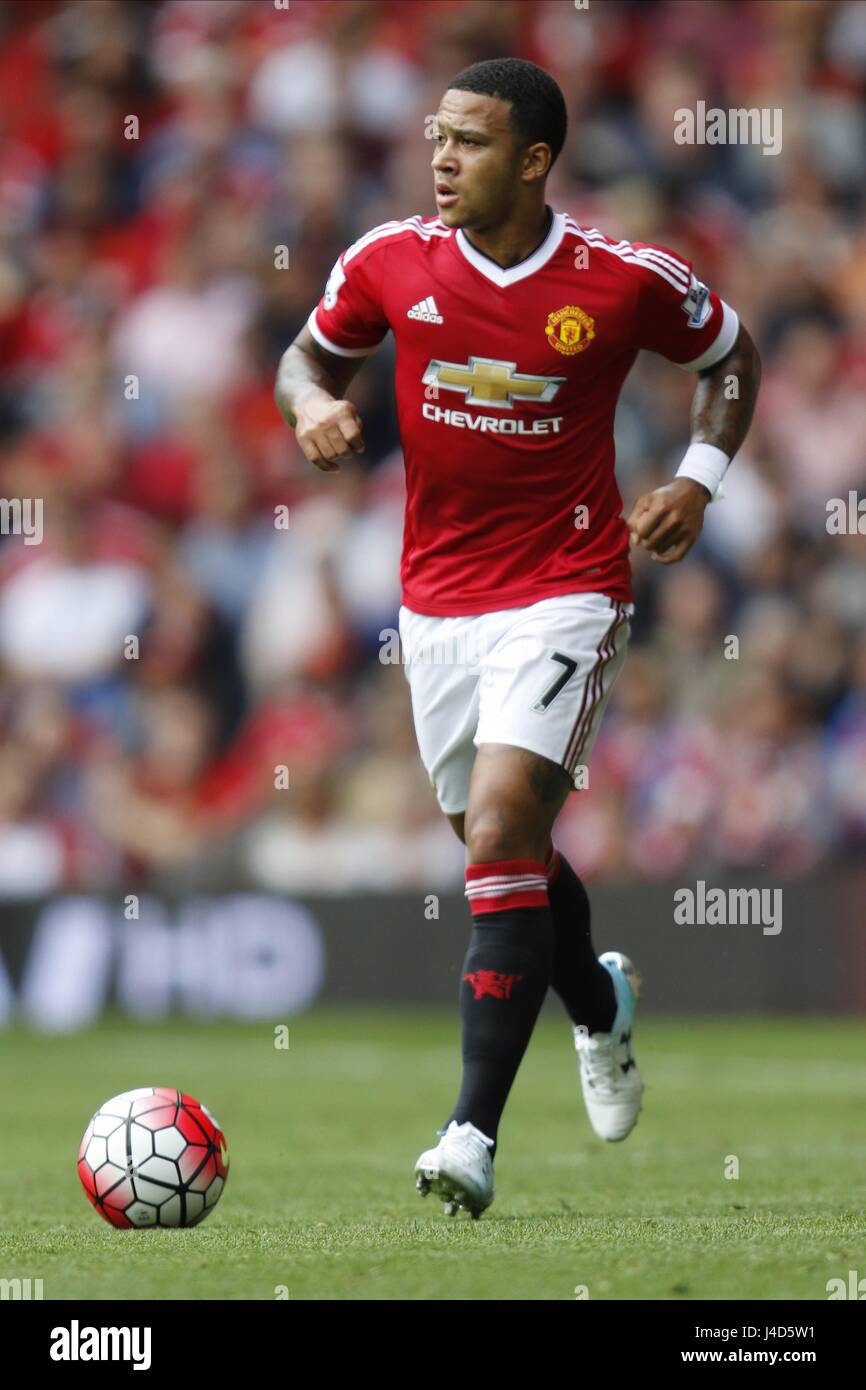 Photo signée de Memphis Depay dans un cadre en bois de luxe