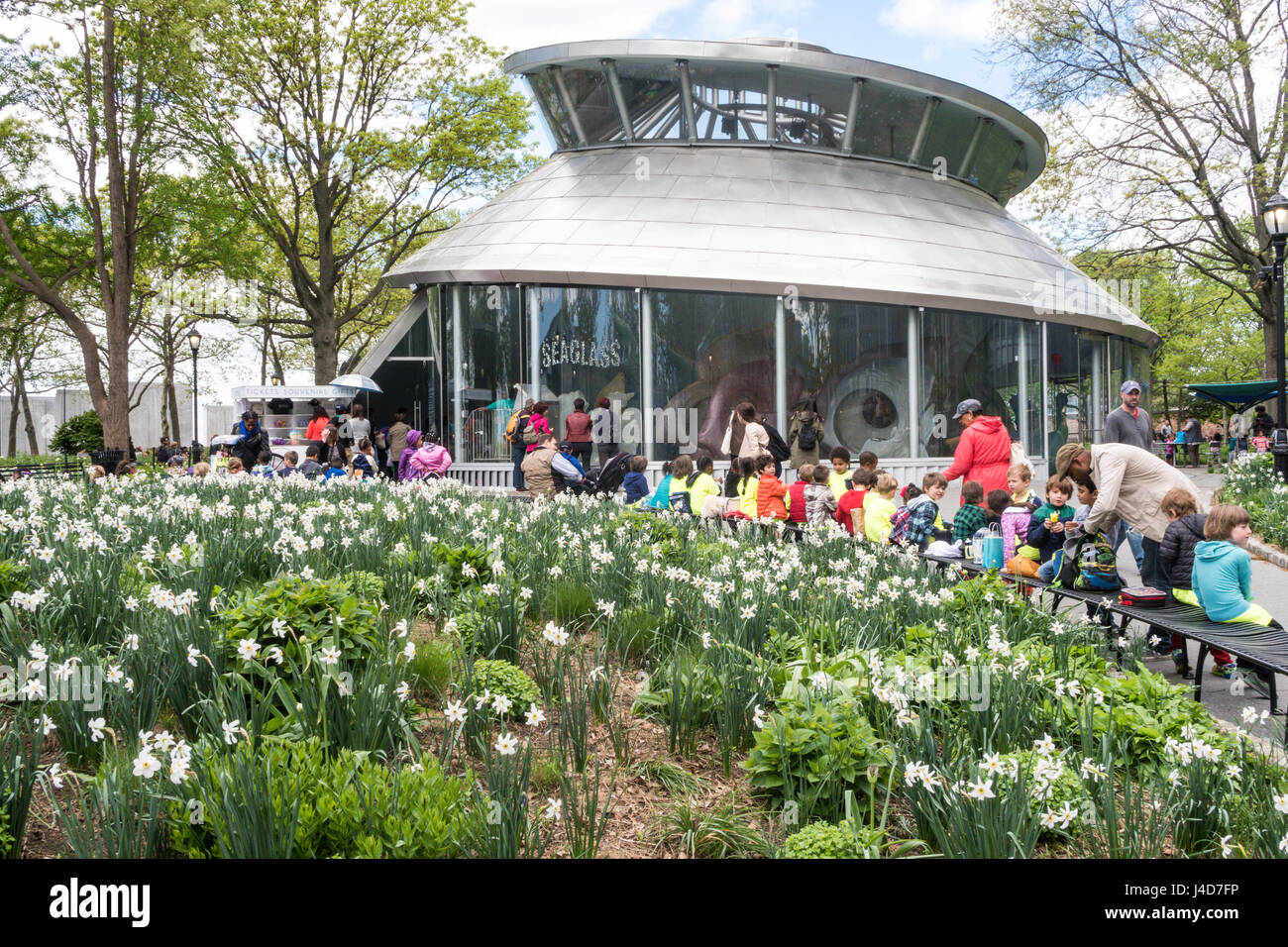 Battery Park, New York City, USA Banque D'Images