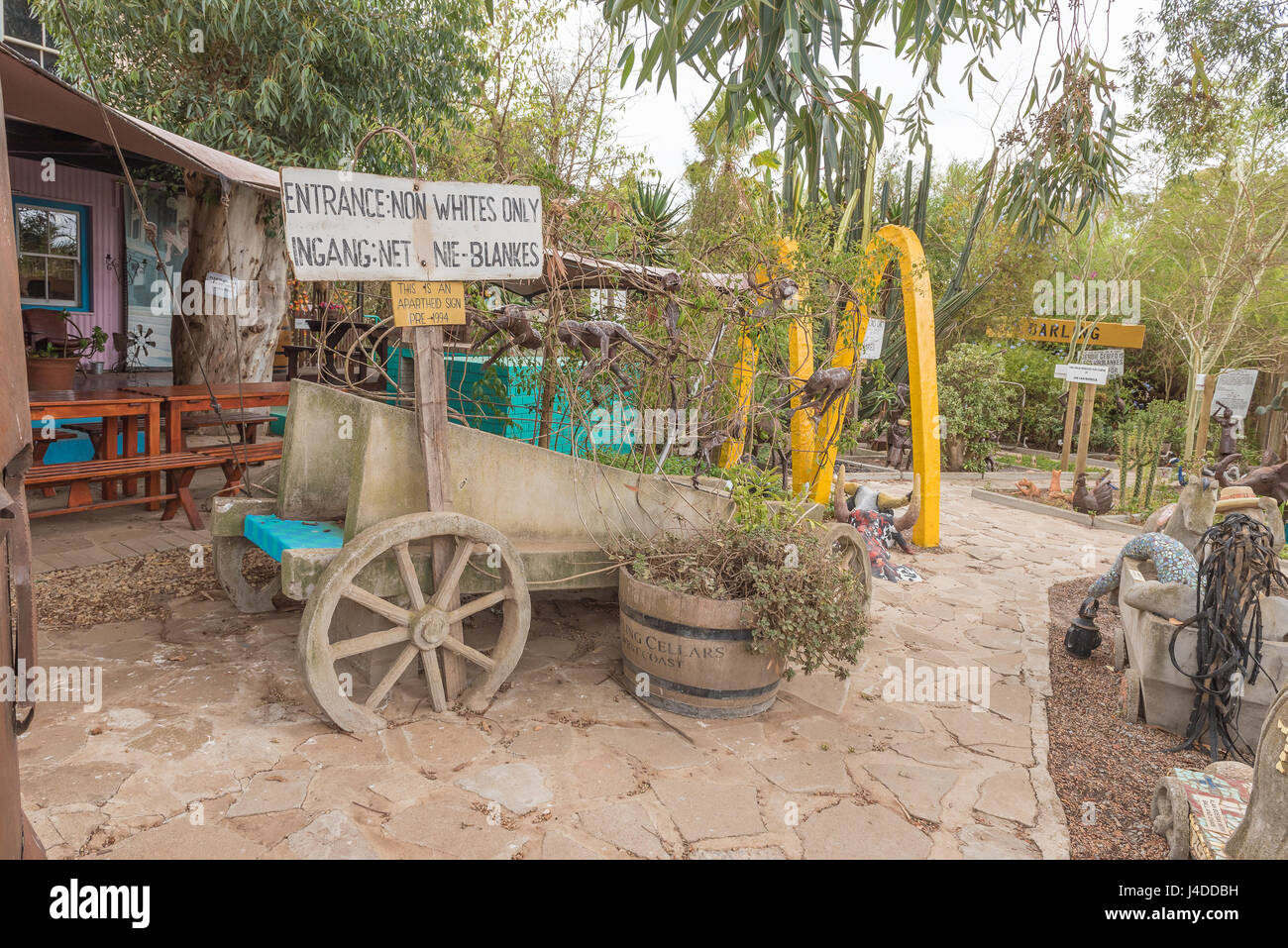 DARLING, AFRIQUE DU SUD 31 mars 2017 un écran d'apartheid et de l