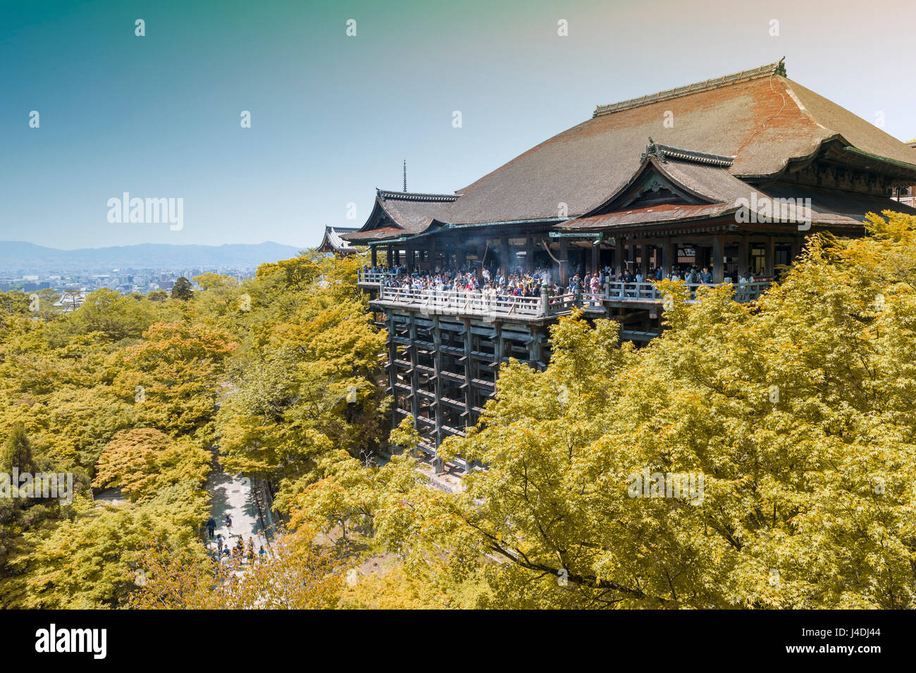 Kiyomizudera temple summer Banque de photographies et d’images à haute ...