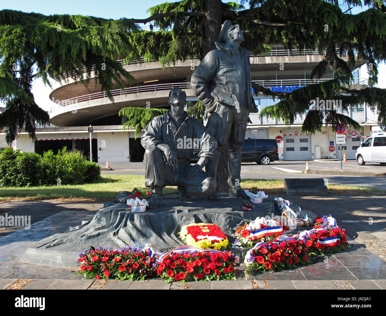 Memorial du regiment normandie Niémen, l'air et de l'espace, Paris Le Bourget, le bourget, seine-saint-denis, Ile-de-France, France, Europe Banque D'Images
