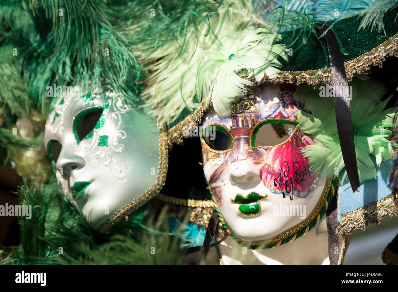 L'Italie, Venise, Carnaval de Venise pour la vente. Banque D'Images