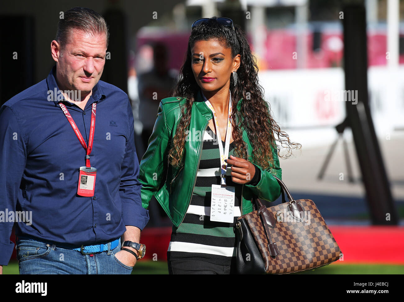 Montmelo, Espagne. 13 mai, 2017. Jos Verstappen au cours de la troisième session d'essais pour le Grand Prix de Formule 1 à l'hippodrome dans Montmelo Barcelone Catalogne, Espagne, samedi 13 mai, 2017. Gtres más información : crédit en ligne Comuniación,S.L./Alamy Live News Banque D'Images