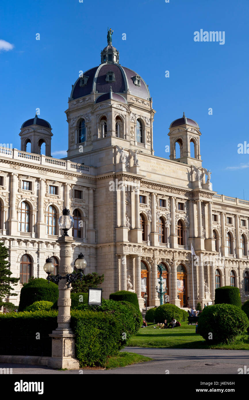 Musée d'histoire naturelle (Naturhistorisches Museum), Maria-Theresien-Platz, Vienne, Autriche, Europe Banque D'Images