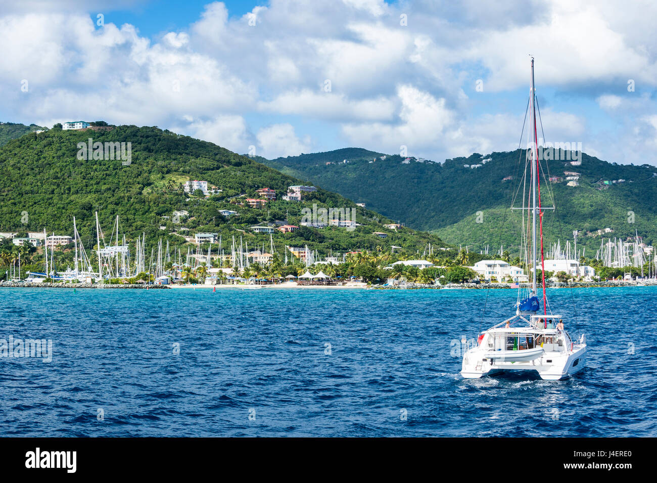 Tortola, Îles Vierges britanniques, Antilles, Caraïbes, Amérique Centrale Banque D'Images