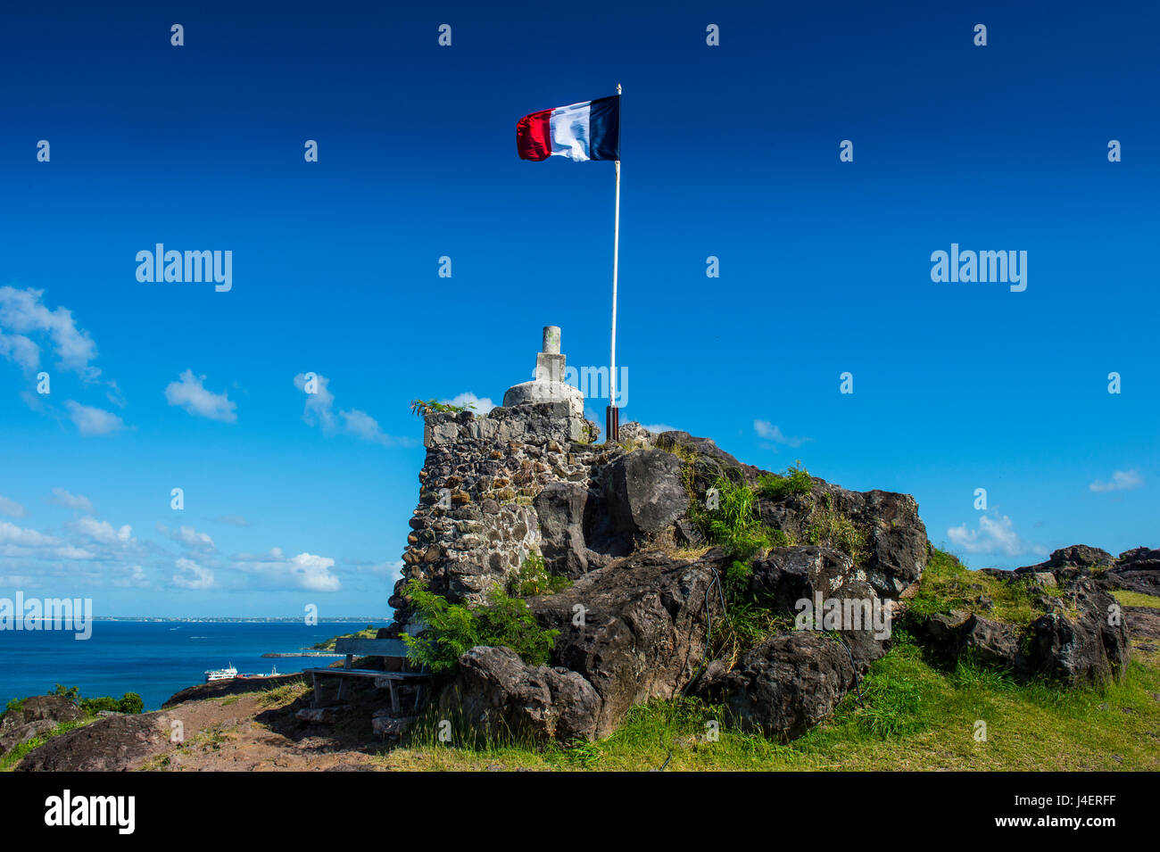 Fort Saint Louis, Saint Martin, territoire français, Antilles, Caraïbes, Amérique Centrale Banque D'Images