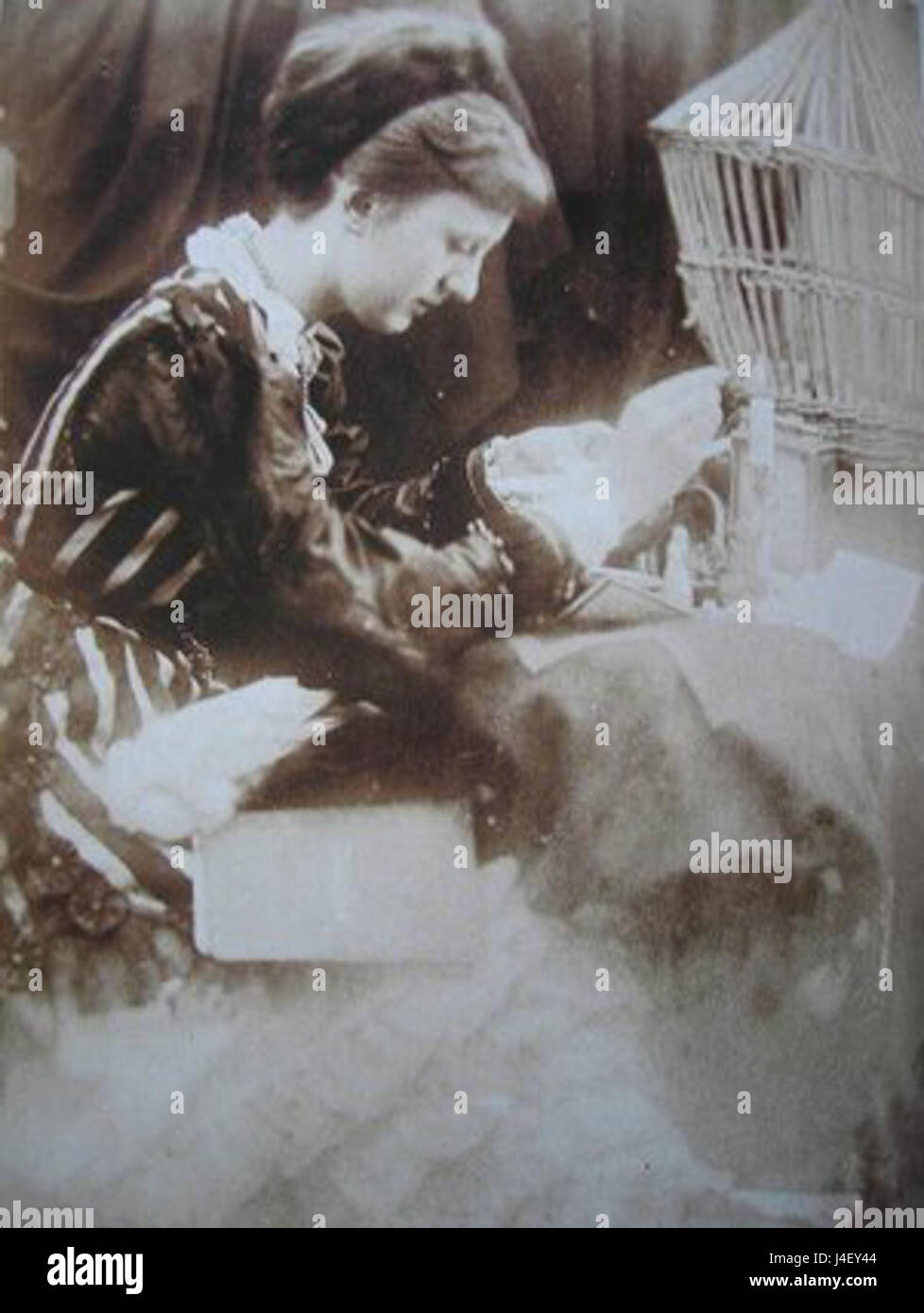 Julia Margaret Cameron AliceLiddell Banque D'Images