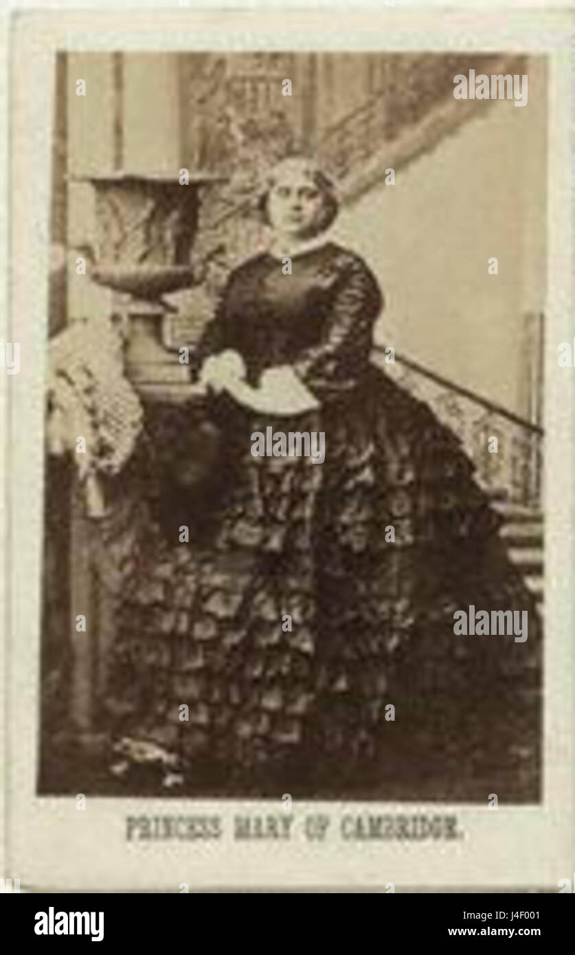 La princesse Marie Marguerite Duchesse de Teck1 Banque D'Images