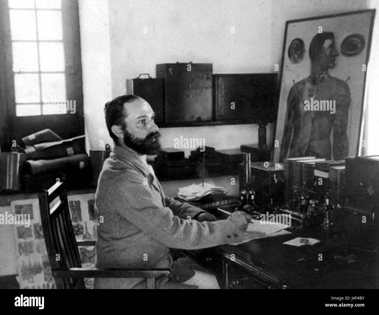 Image recadrée Wanless de 1888 probablement à la New York University School of Medicine Banque D'Images