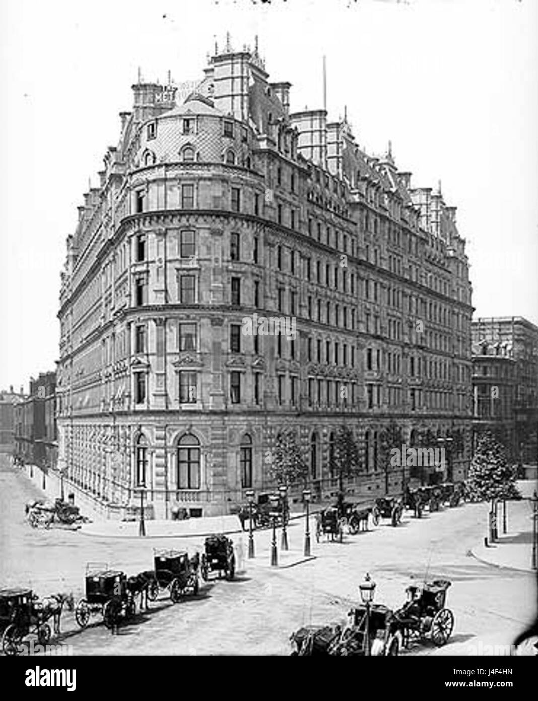 Metropole Hôtel Northumberland Avenue Londres Banque D'Images