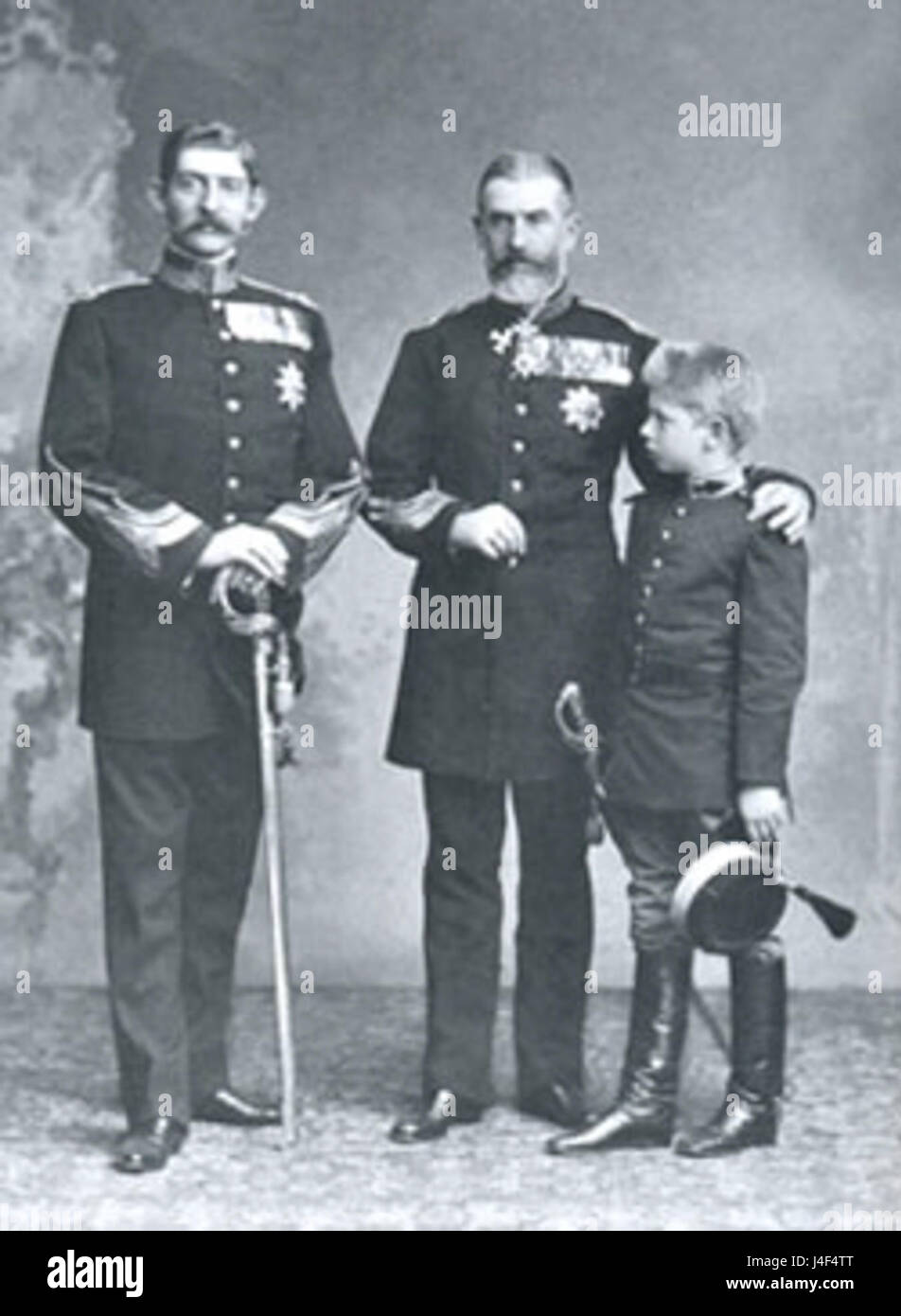 Carol Carol Ferdinand I II Banque D'Images