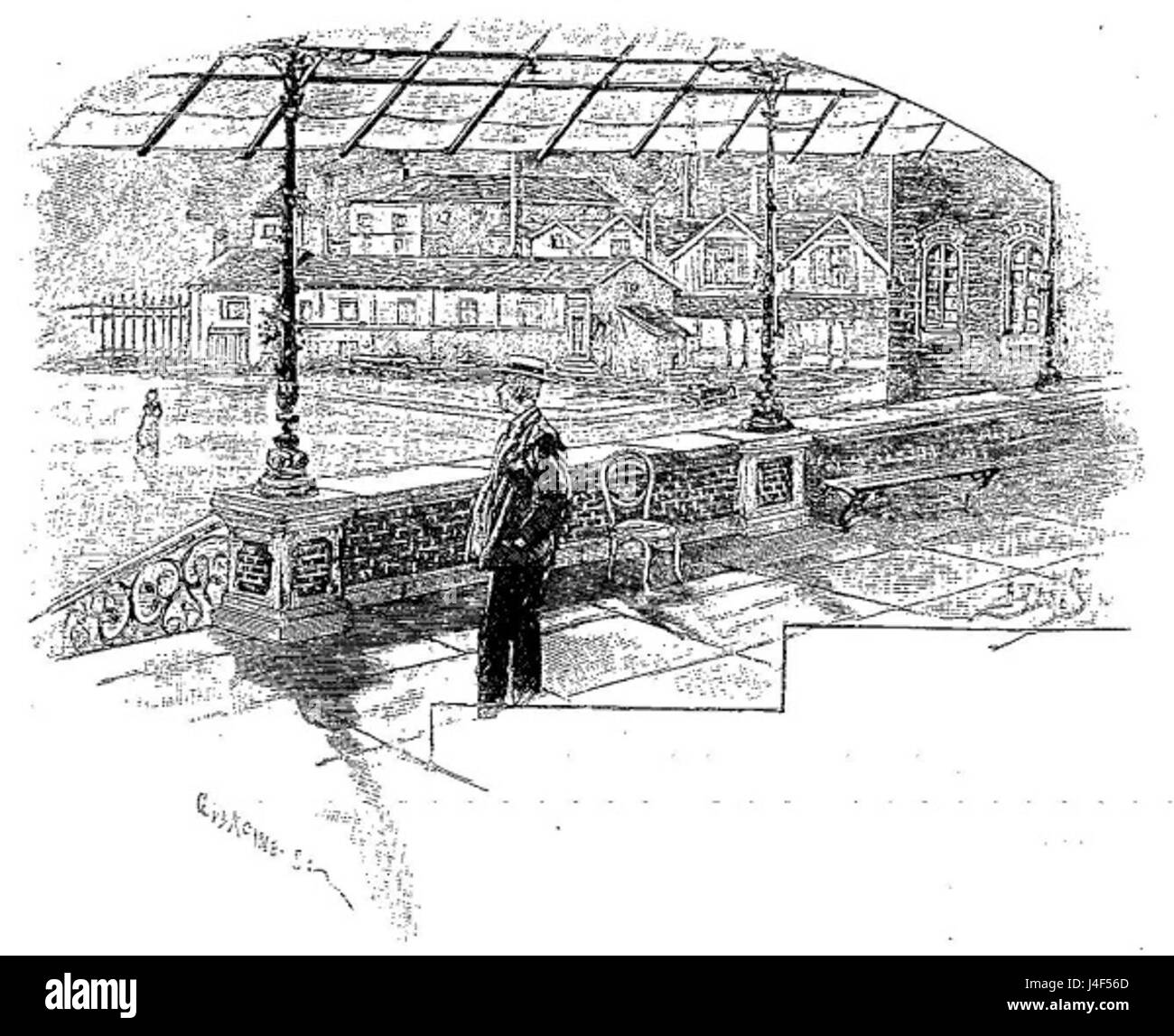 Malot En famille 1893 p273 Banque D'Images