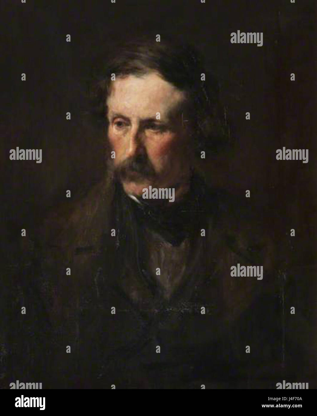 James Irvine peintre décédé 1889 par George Paul Chalmers Banque D'Images