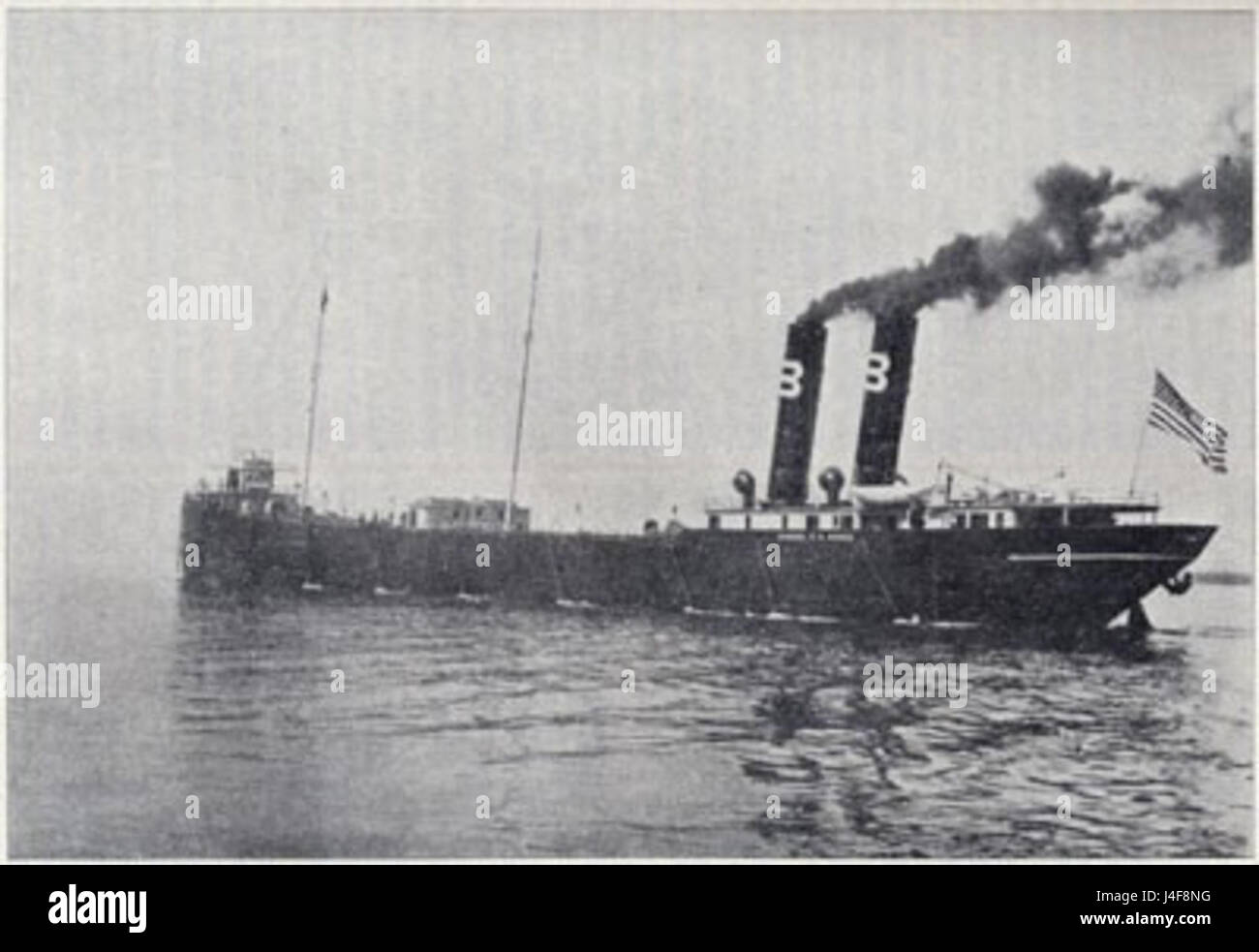 Hélice SS Samuel F. B. Morse Banque D'Images