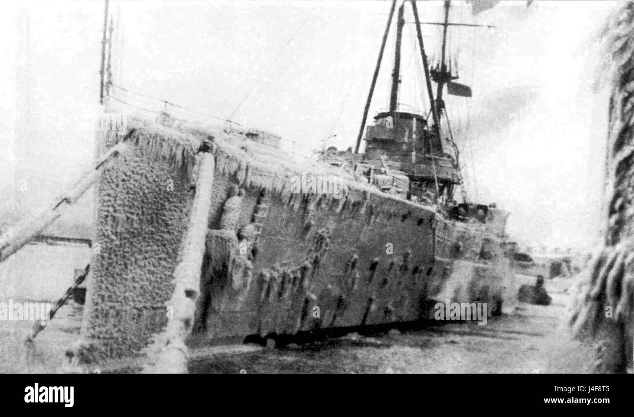 Ryurik1918Kronstadt Banque D'Images