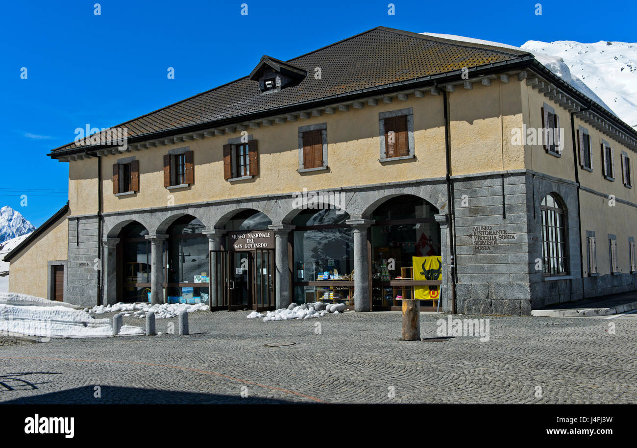 Museo Nazionale del San Gottardo, National Saint Gotthard-Museum, St Col du Gotthard, Airolo, Canton du Tessin, Suisse Banque D'Images