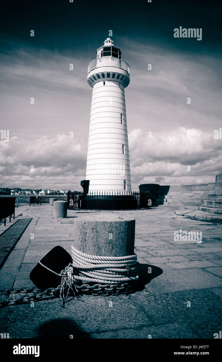 Phare de Donaghadee Banque D'Images