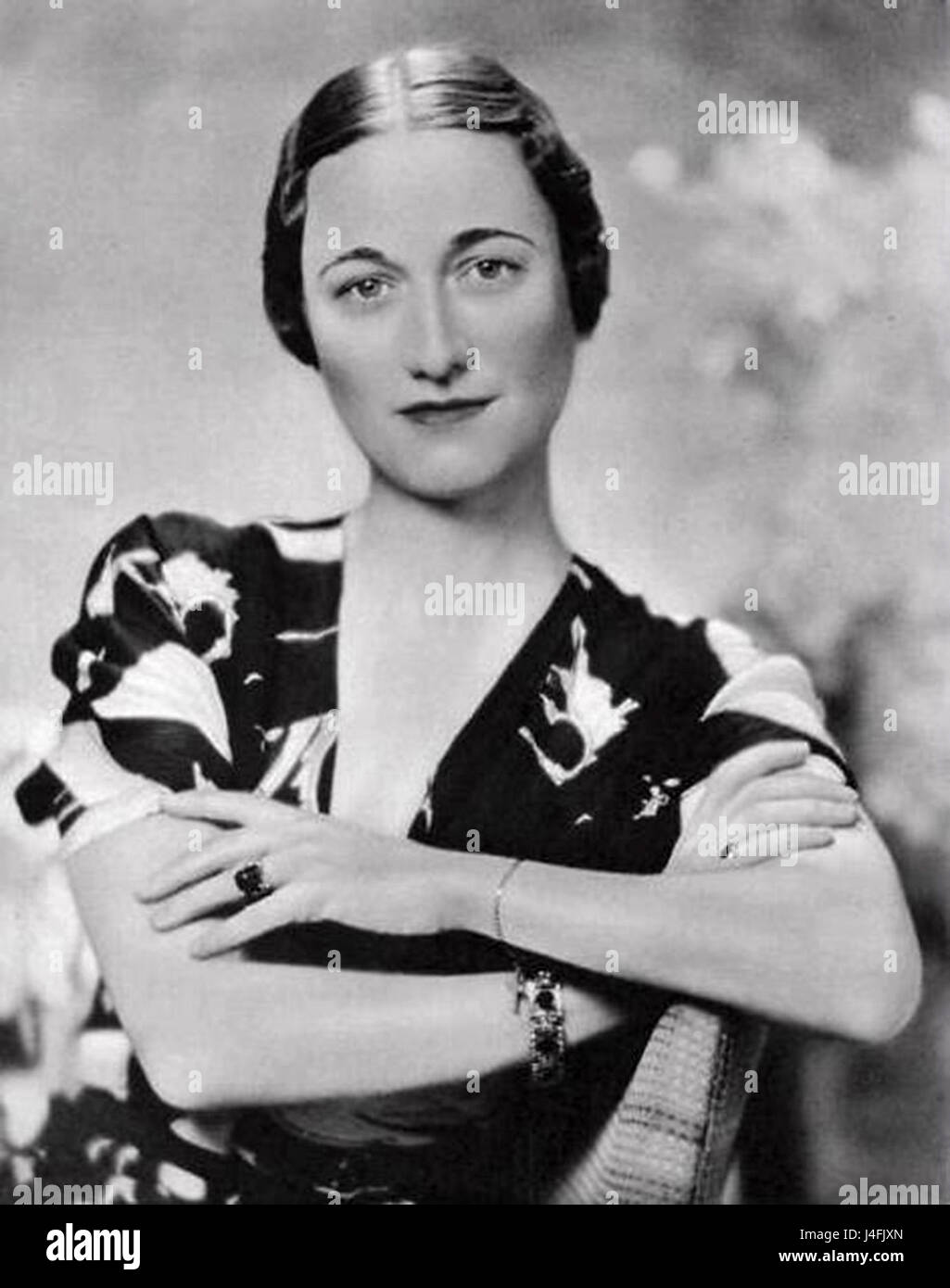 Wallis Simpson Banque D'Images