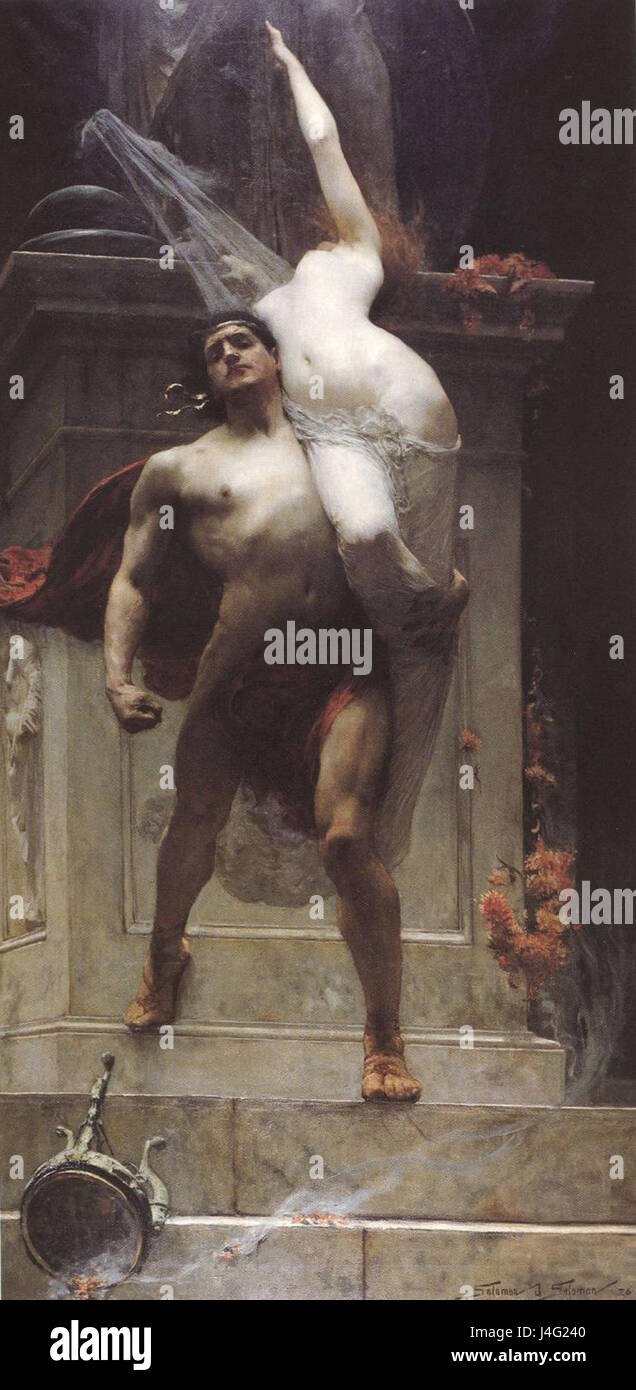 Ajax Salomon et Cassandra Banque D'Images