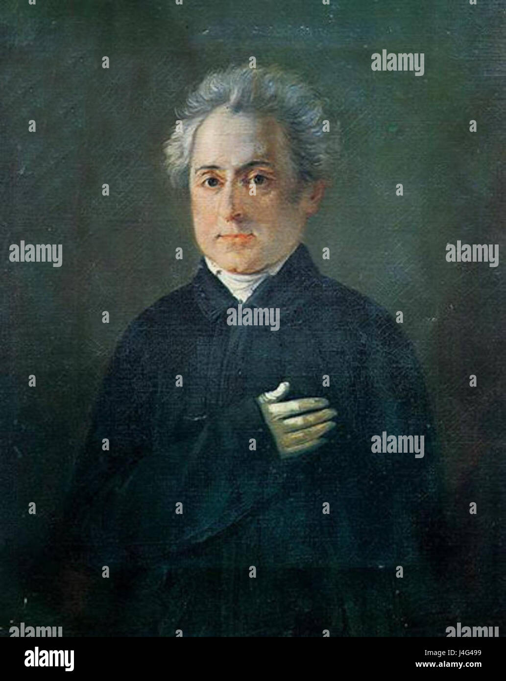 Portrait 4 Solomos Banque D'Images