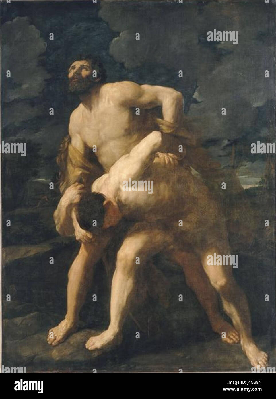 Salon d'Apollon HERCULE LUTTANT AVEC ACHELOUS Banque D'Images