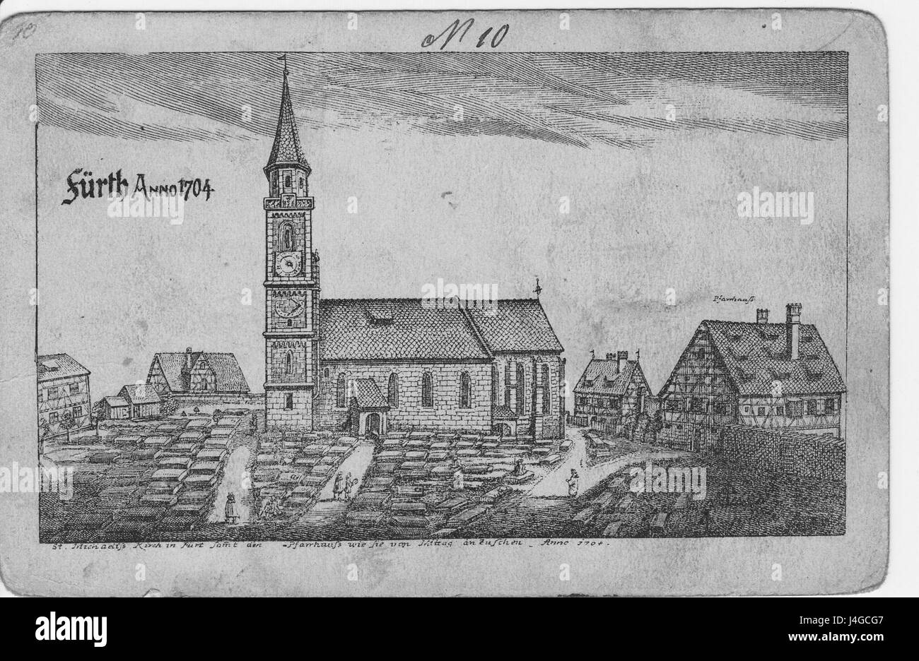 Michael 1704b fait référence à une œuvre ou représentation spécifique de Saint Michael de l'année 1704, représentant les images emblématiques du archangelâ€™s dans Religious couverts Banque D'Images