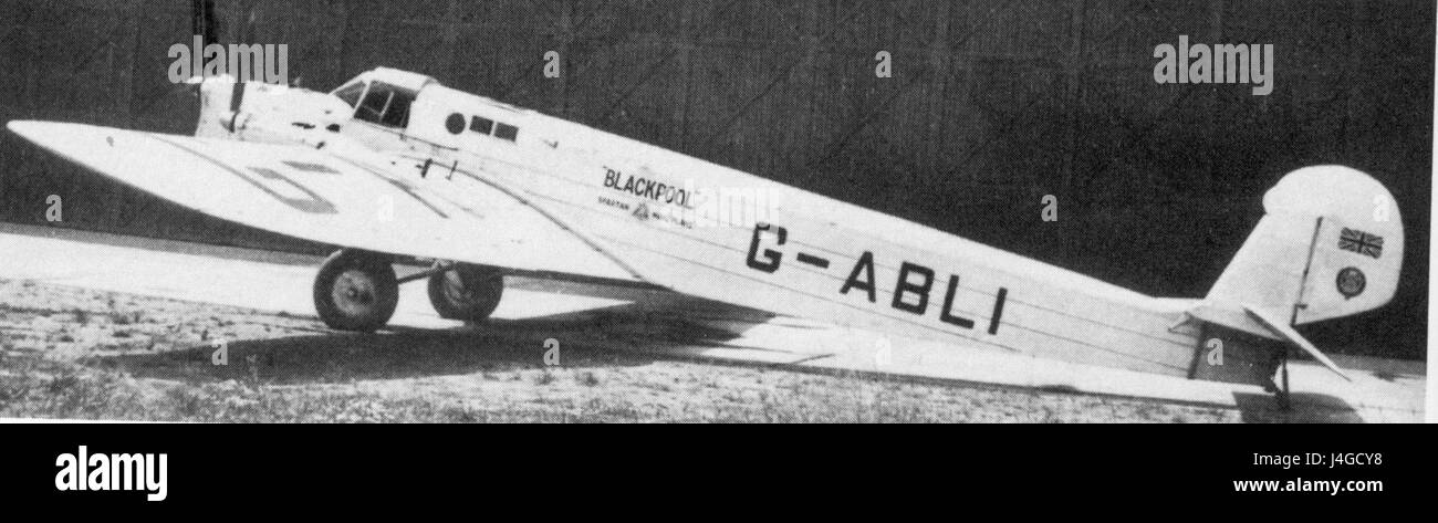 ABLI Spartan Mailplane G 1932 Banque D'Images