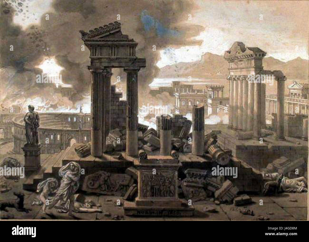 Sobeck Herculanum Banque D'Images